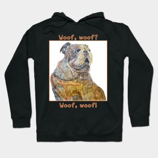 English bulldog Hoodie